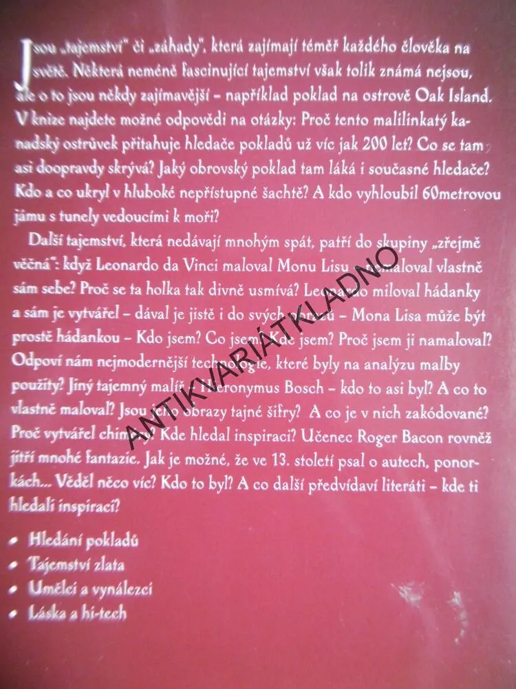 PO STOPÁCH TAJEMNÝCH UMĚLCŮ A ZÁHADNÝCH POKLADŮ, JITA SPLÍTKOVÁ, **an