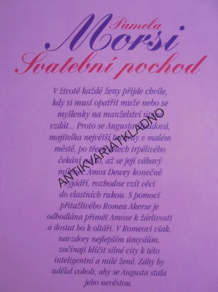 SVATEBNÍ POCHOD, PAMELA MORSI, **an