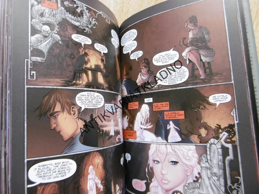 POSLEDNÍ JEDNOROŽEC, PETER S. BEAGLE, KOMIKS