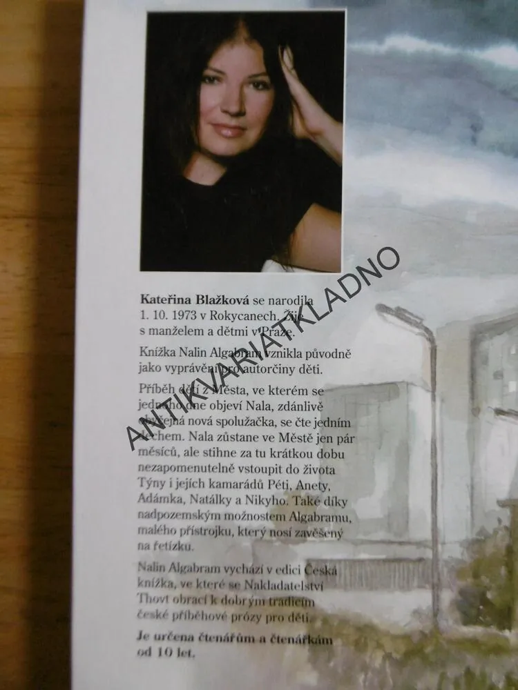 NALIN ALGABRAM, KATEŘINA BLAŽKOVÁ, **an