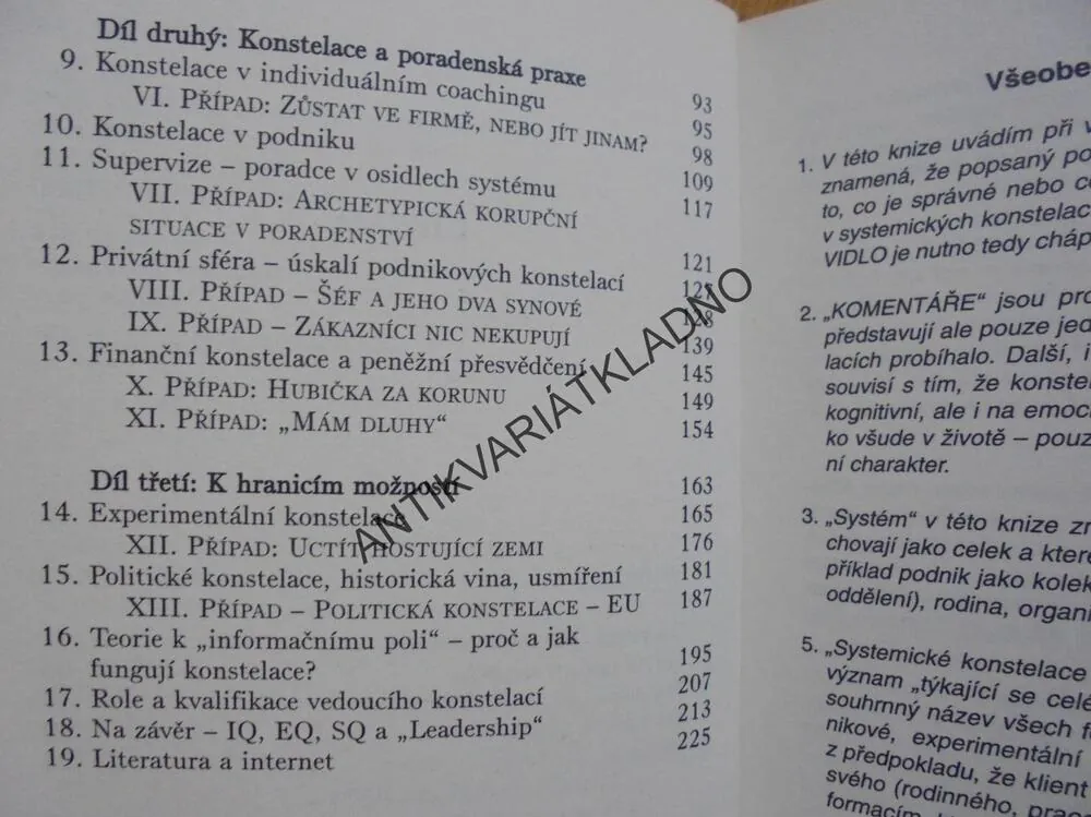 ÚŽASNÁ SÍLA CELKU, ORGANIZAČNÍ,PODNIKOVÉ A EXPERIMENTÁLNÍ KONSTELACE, J.BÍLÝ