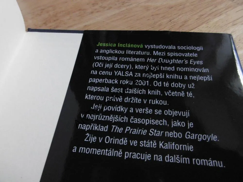 KDYŽ UVĚŘÍŠ, JESSICA INCLÁN,