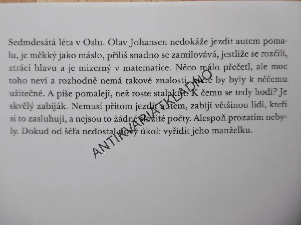KREV NA SNĚHU, JO NESBO, **an