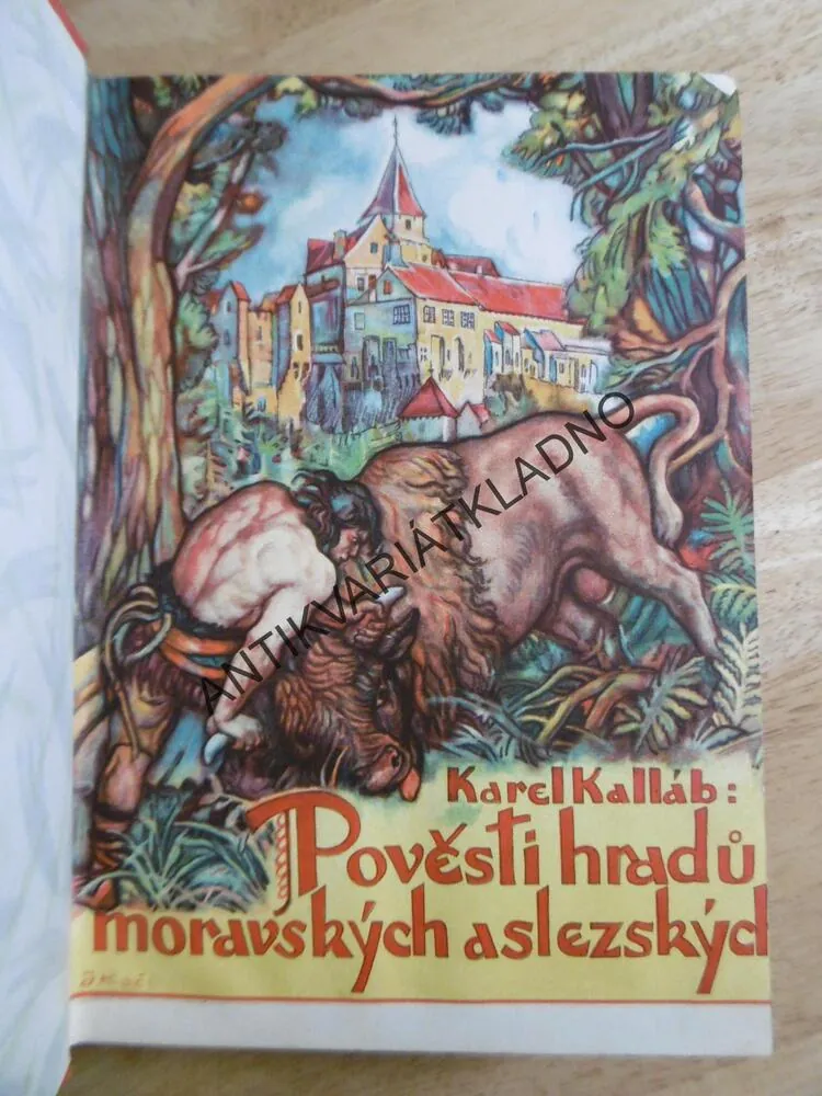 POVĚSTI HRADŮ MORAVSKÝCH A SLEZSKÝCH, 1-2, KAREL KALLÁB, **an