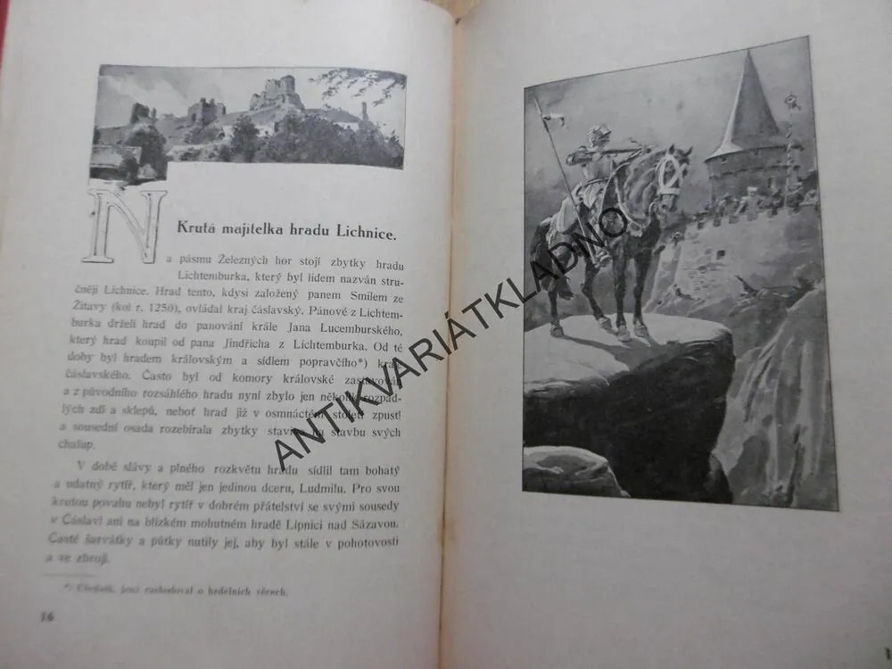 STARÉ HRADY V NÁRODNÍCH POVĚSTECH, A. DOLENSKÝ, AL. JAŠA, J. GOTH, **an