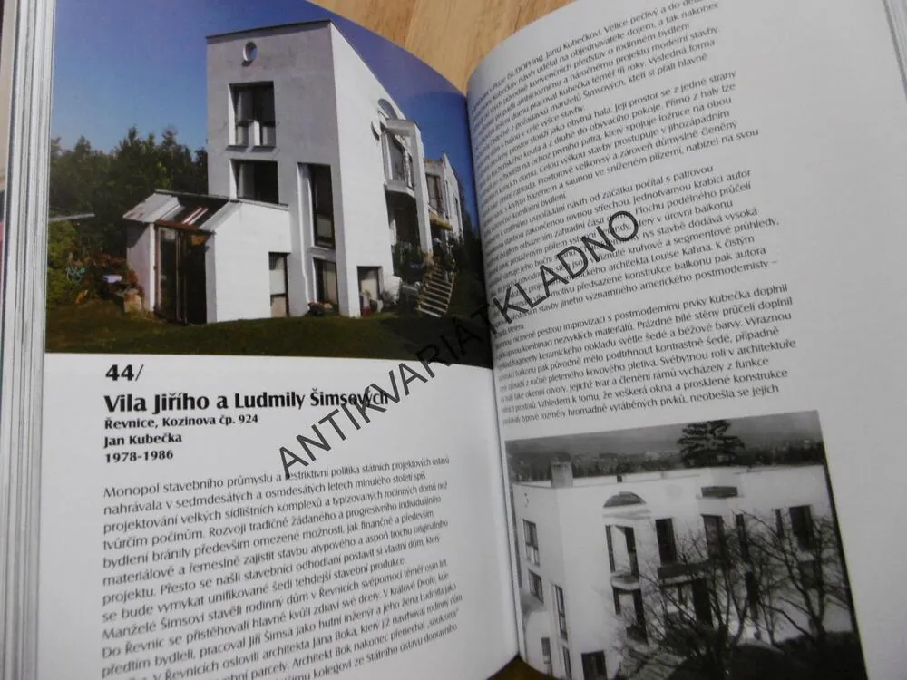 SLAVNÉ VILY STŘEDOČESKÉHO KRAJE, ŠVÁCHA, HERMANOVÁ, KOUKALOVÁ,2010, ARCHITEKTURA, **an