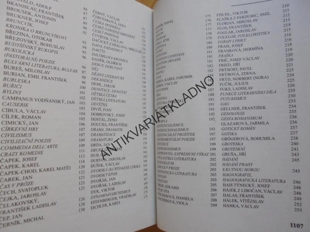 PŘÍRUČNÍ SLOVNÍK ČESKÉ LITERATURY OD POČÁTKŮ DO SOUČASNOSTI