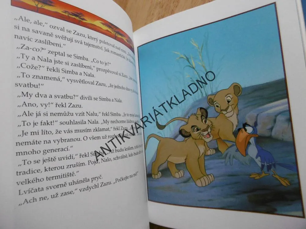 LVÍ KRÁL, WALT DISNEY