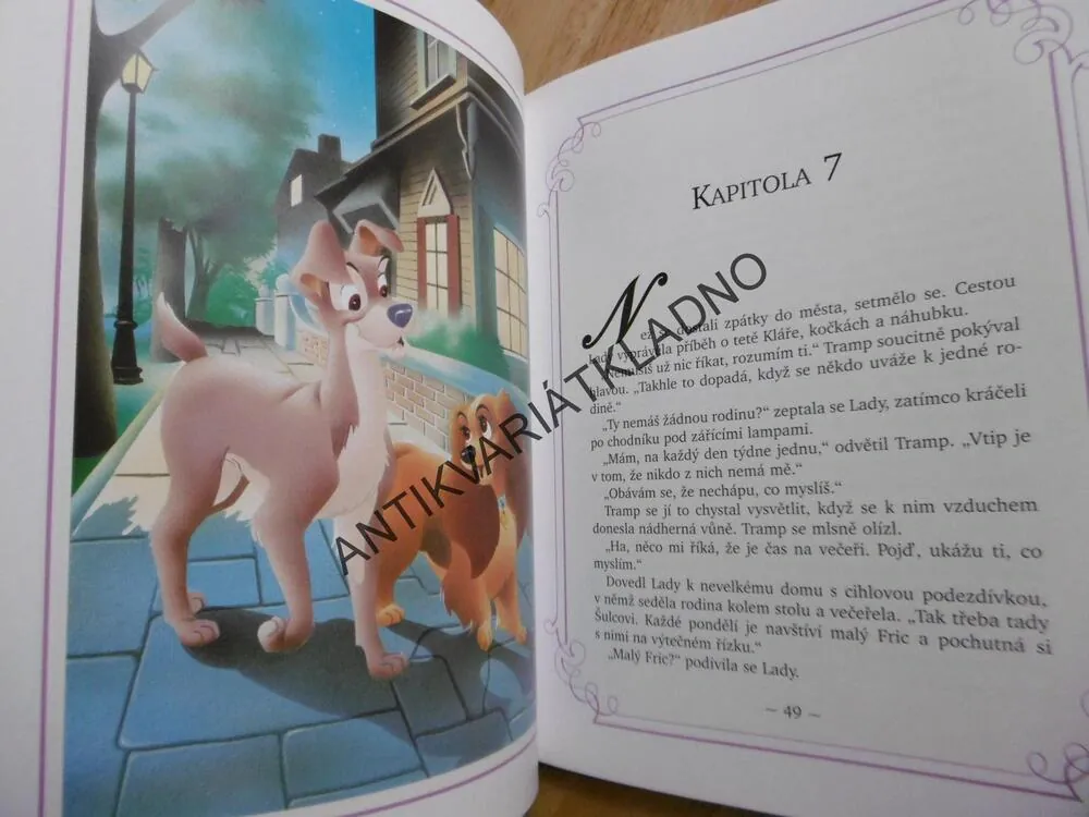 LADY A TRAMP, WALT DISNEY