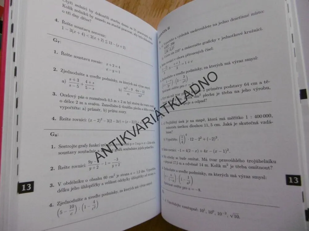 SBÍRKA ÚLOH Z MATEMATIKY PRO SOU A SOŠ, HUDCOVÁ, KUBIČÍKOVÁ