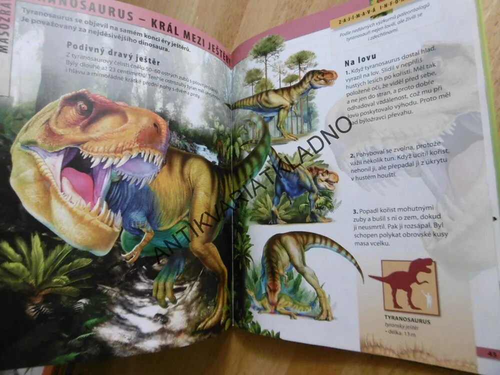 DINOSAUŘI, ENCYKLOPEDIE PRO DĚTI 7-10 LET, **an