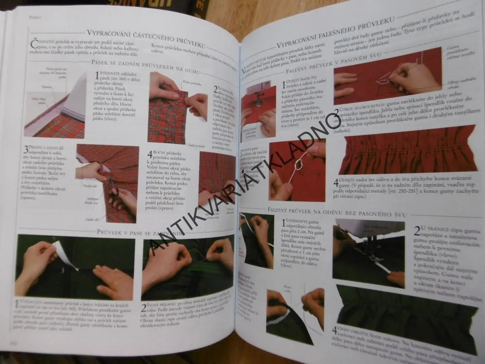 ENCYKLOPEDIE ŠITÍ, PRAKTICKÝ PRŮVODCE TECHNIKAMI ŠITÍ