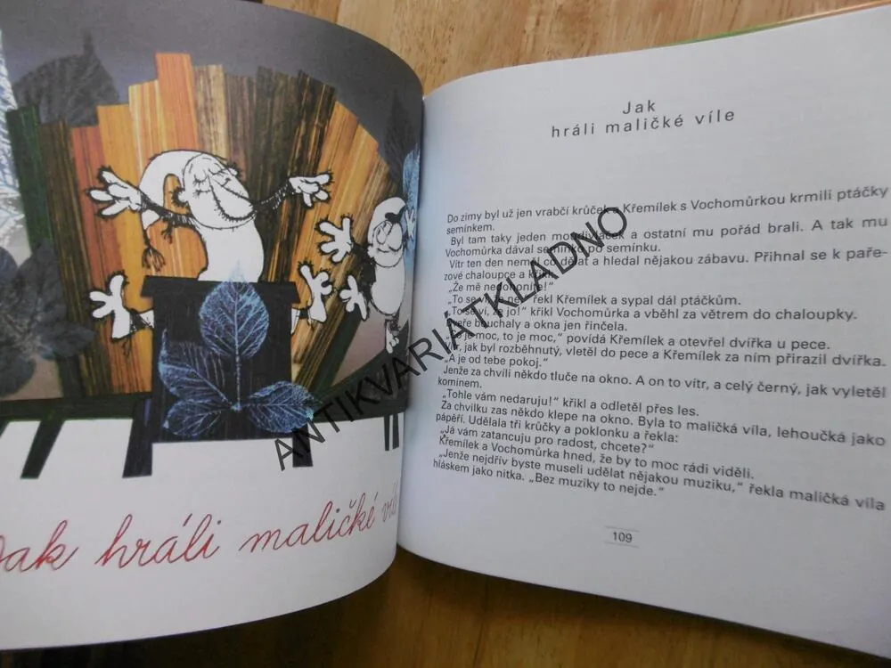 POHÁDKY Z PAŘEZOVÉ CHALOUPKY, KŘEMÍLEK,VOCHOMŮRKA,ČTVRTEK,SMETANA, VEČERNÍČEK