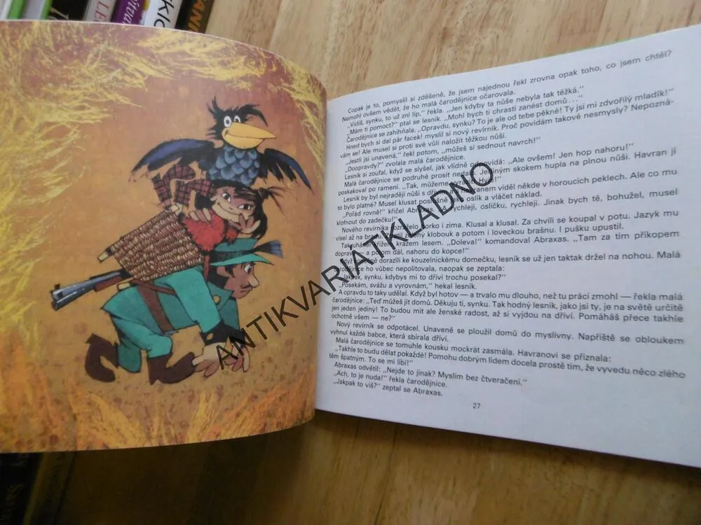 MALÁ ČARODĚJNICE, OTFRIED PREUSSLER, ZDENĚK SMETANA, **an