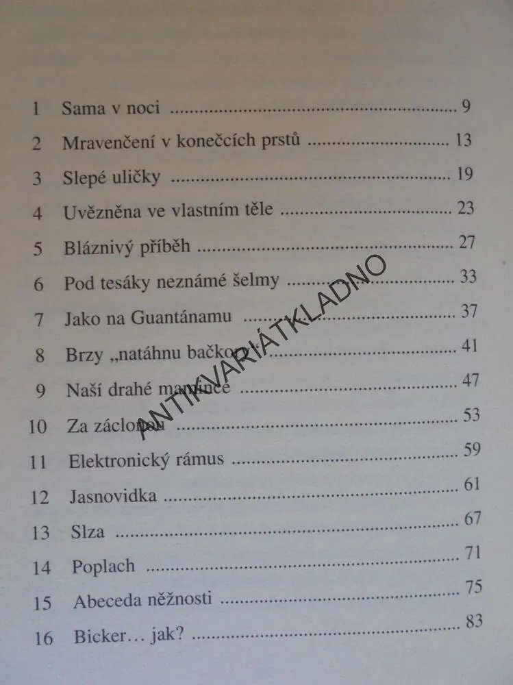 ZACHRÁNILA MĚ SLZA, UVĚZNĚNÁ VE VLASTNÍM TĚLE,LIEBYOVÁ, **an