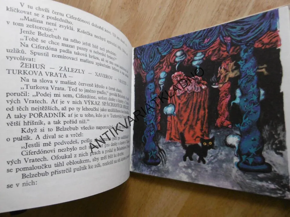 MALÁ ZLÁ KOUZELNICE A DRAK, VÁCLAV ČTVRTEK, JAN ČERNÝ, 1974