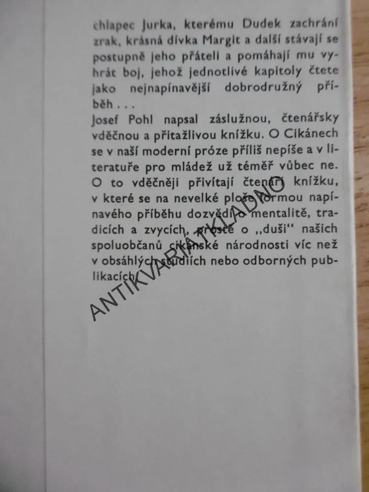 NA CIKÁNCE STEZCE, JOSEF POHL, ZDENA KREJČOVÁ, 1981
