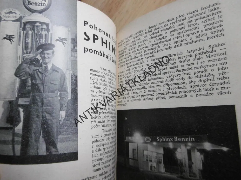 PŘÍRUČKA PRO AUTOMOBILY, MOBILOIL SPHINX