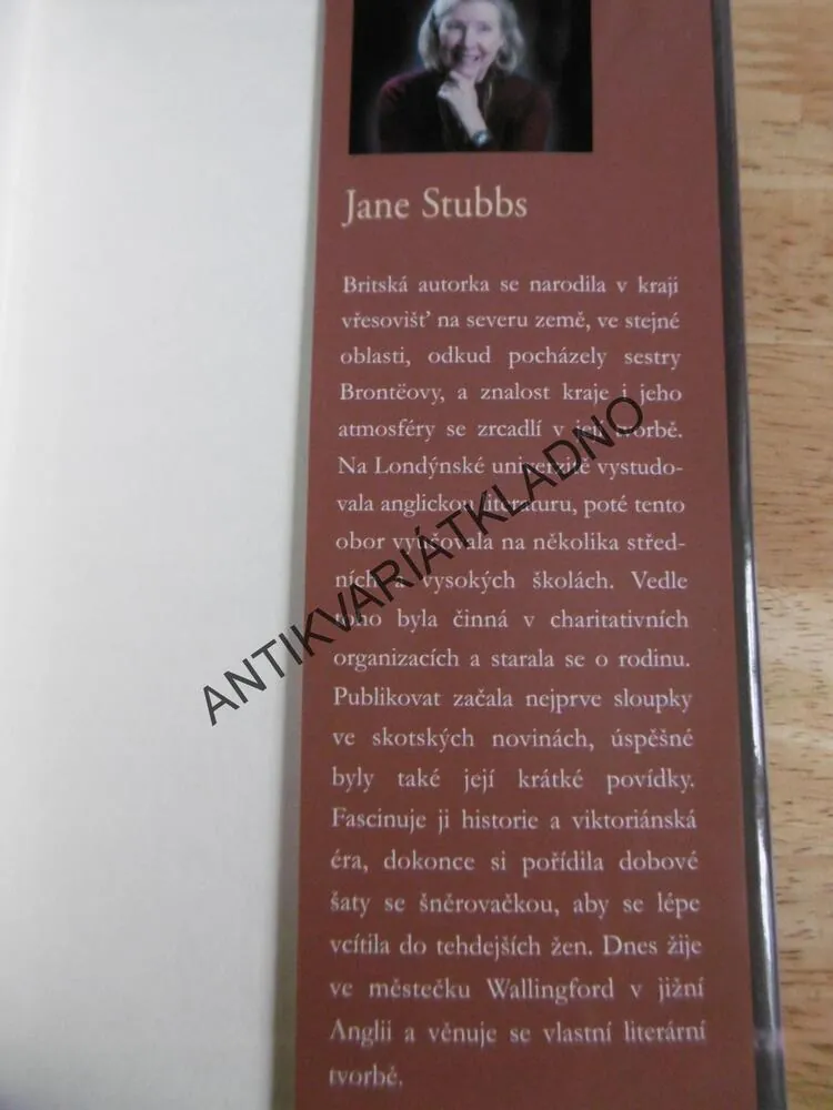 KDO POHNE OSUDEM, PŘÍBĚH JANY EYROVÉ V JINÉM SVĚTLE, JANE STUBBS, **an