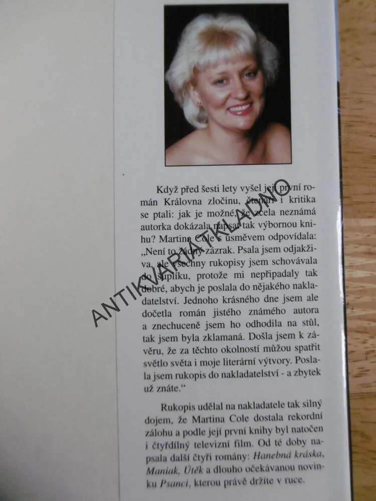 PSANCI, MARTINA COLE, **an