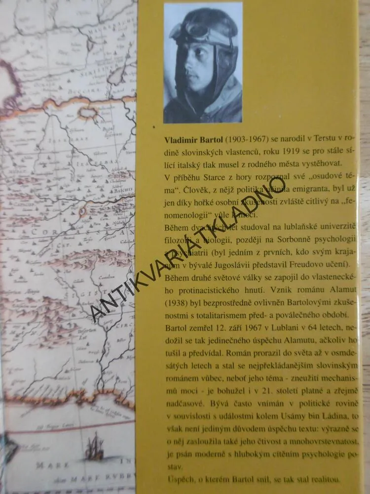 ALAMUT, VLADIMIR BARTOL, OBŽALOBA FANATISMU A RAFINOVANÉHO ZNEUŽÍVÁNÍ MOCI, **an