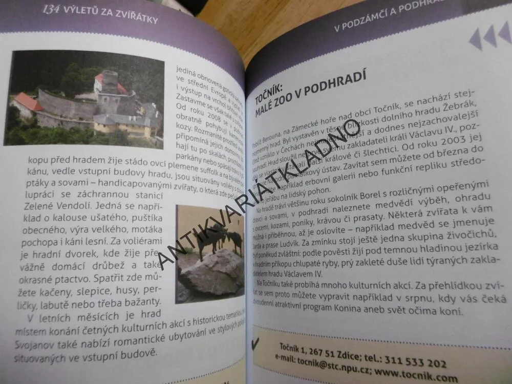 134 VÝLETŮ ZA ZVÍŘÁTKY, PRO CELOU RODINU, LENKA PECHAROVÁ, **an