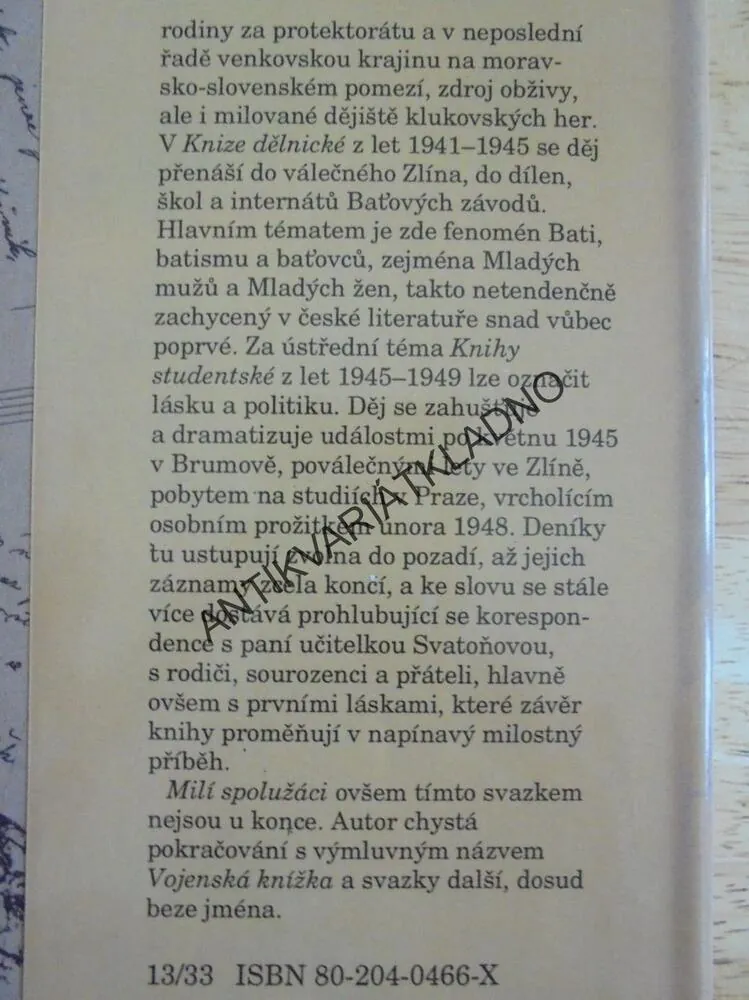 MILÍ SPOLUŽÁCI! LUDVÍK VACULÍK,VÝBOR PÍSEMNÝCH PRACÍ 1939-79,