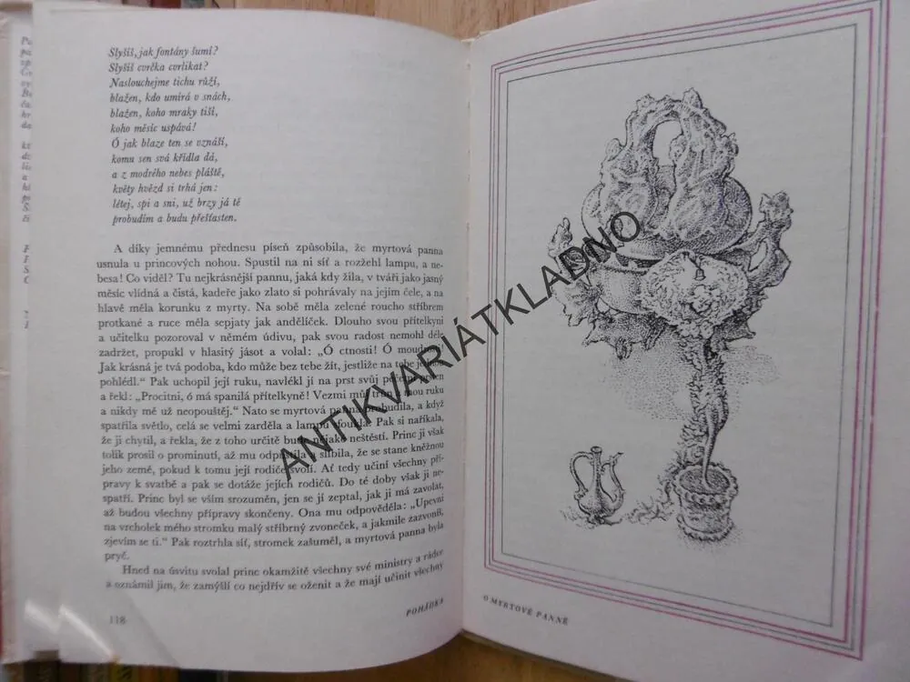 O RŮŽOVÉM KEŘI, CLEMENS BRENTANO, 1978, **an