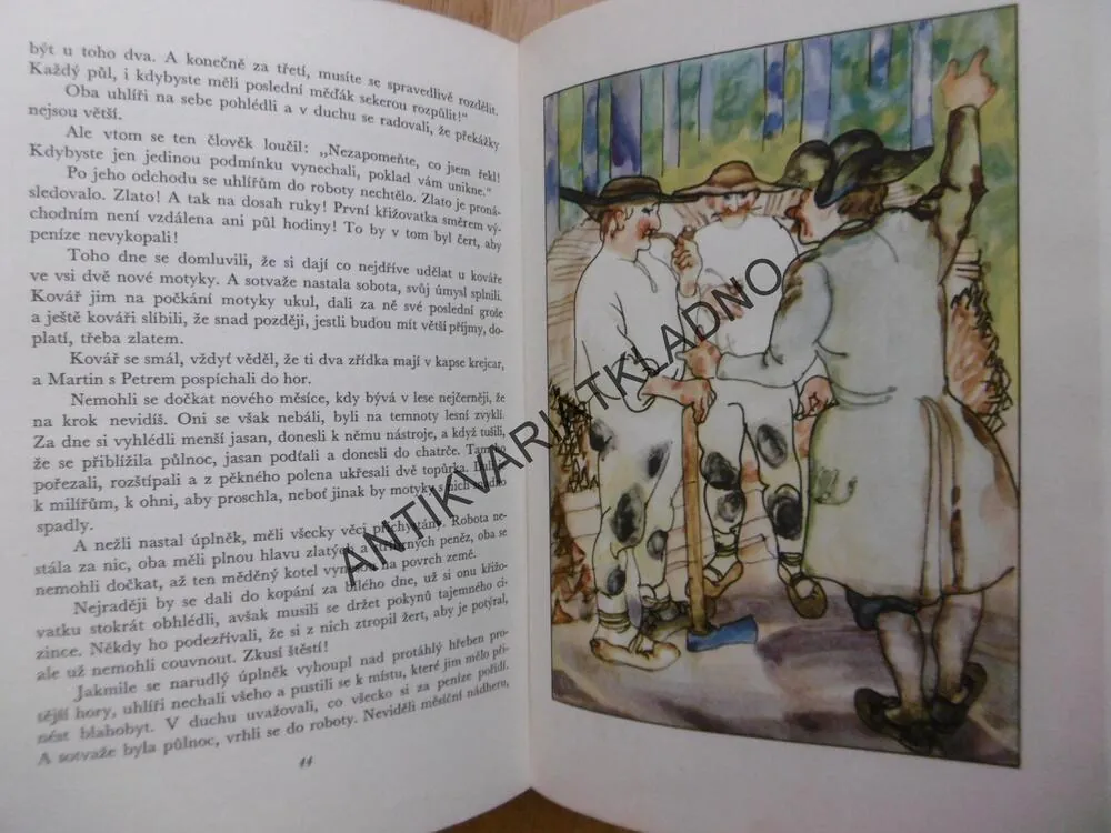 SEDMIKVÍTEK, BOHUMÍR ČETYNA, ANTONÍN STRNADEL, 1957, **an