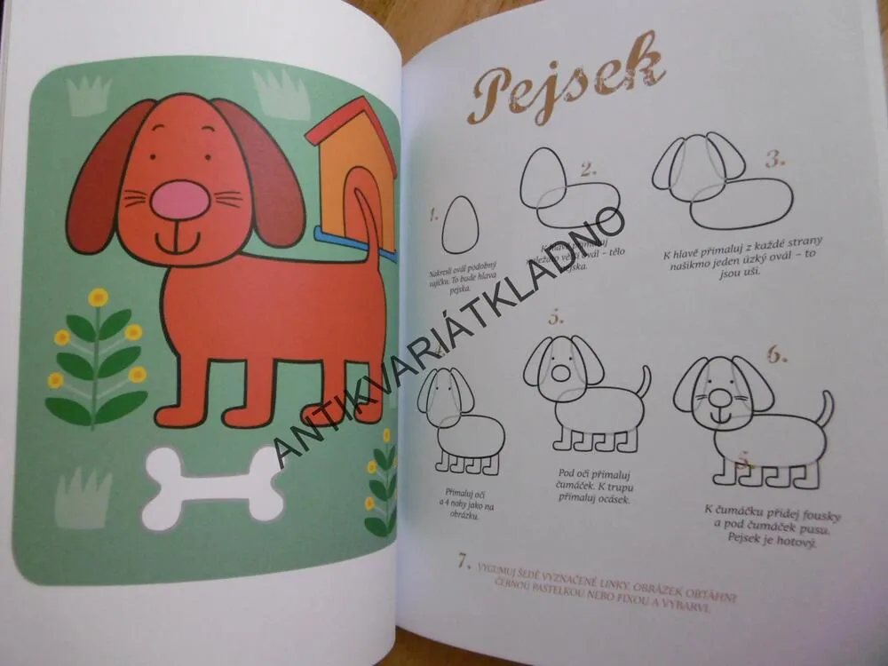 KRESLENÍ JE HRA, NAUČ SE KRESLIT PEJSKY, PRASÁTKA, A KOČKY, A JINÉ ZVÍŘÁTKA