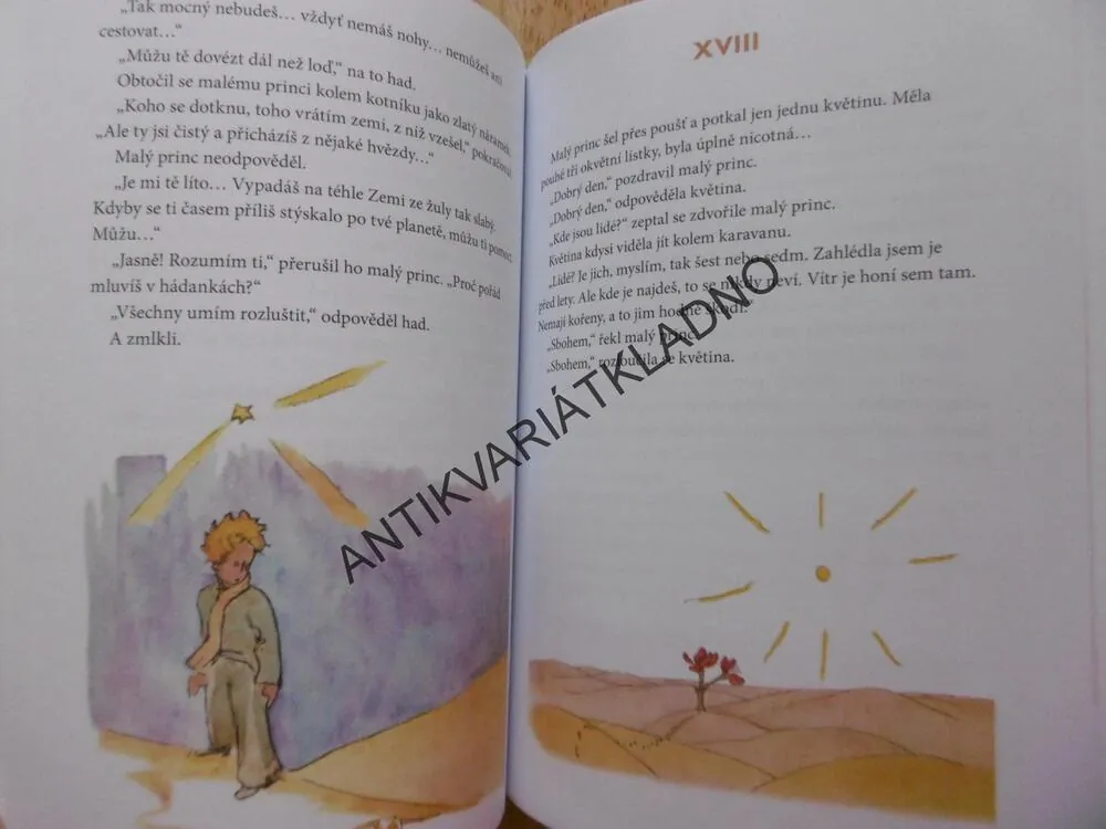MALÝ PRINC, ANTOINE DE SAINT - EXUPÉRY, **an