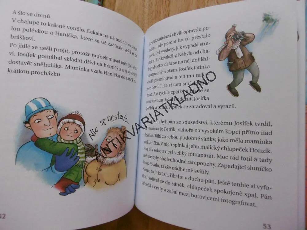 SEDMILHÁŘ JOSÍFEK, DANIELA KROLUPPEROVÁ, MARKÉTA VYDROVÁ, **an