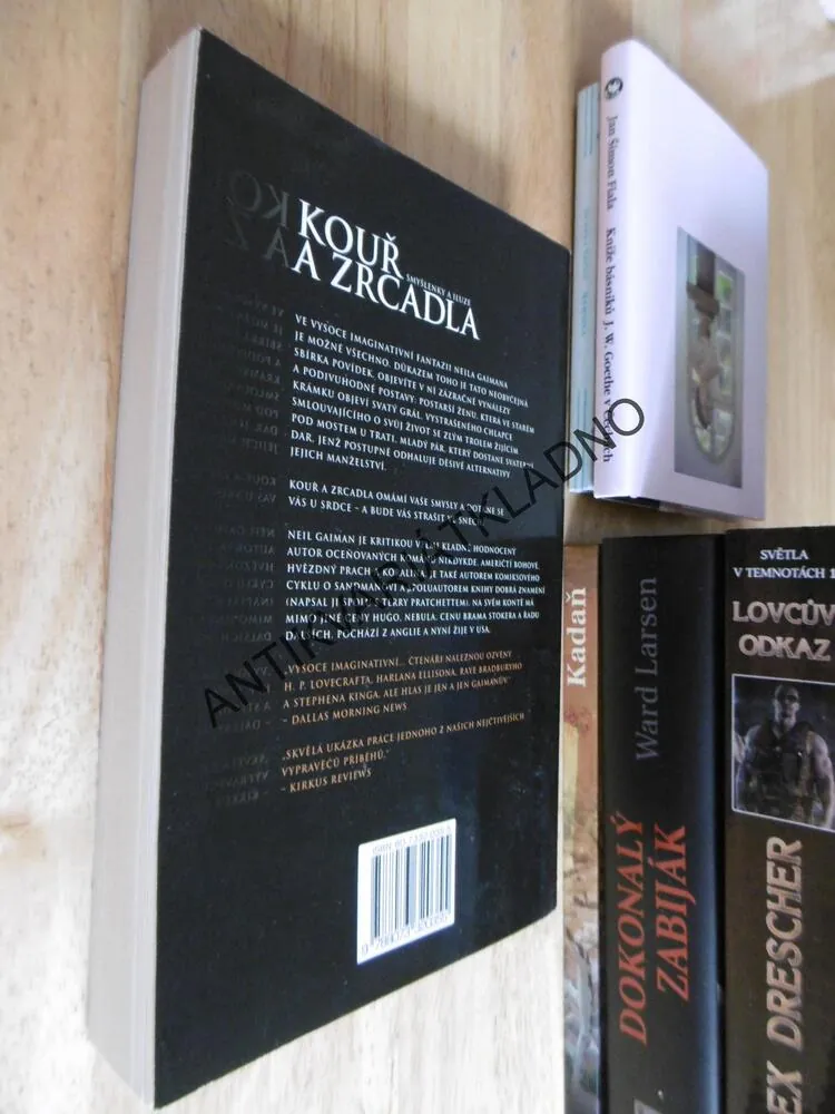 KOUŘ A ZRCADLA, SMYŠLENKY A ILUZE, NEIL GAIMAN