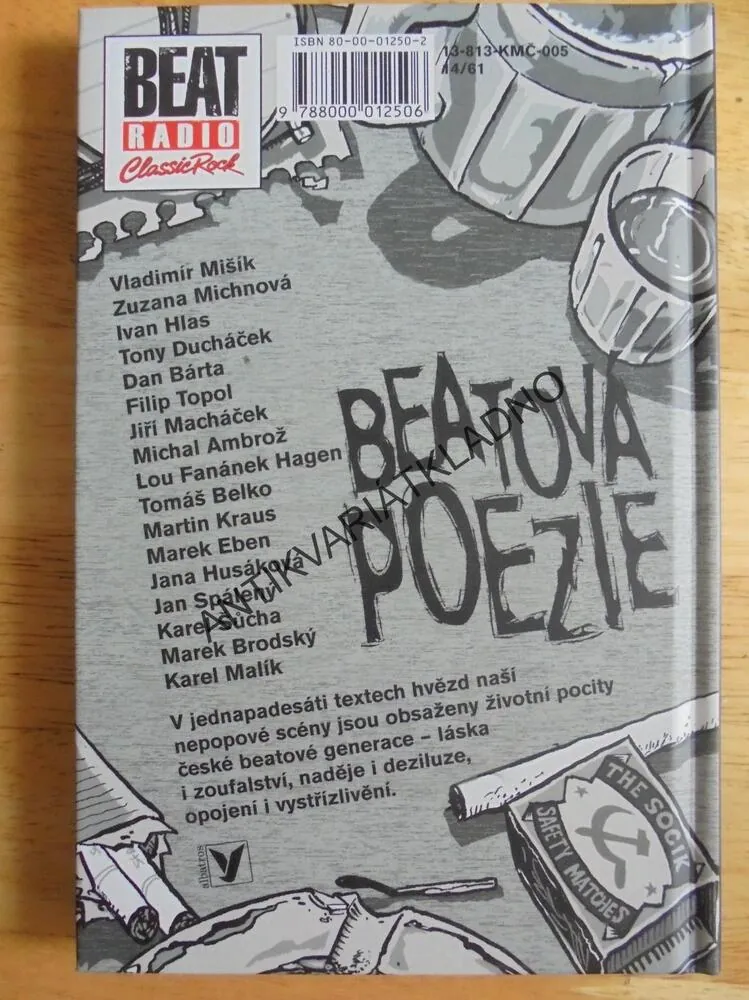 BEATOVÁ POEZIE AUTORŮ ŽIJÍCÍCH HRAJÍCÍCH,VONDRÁČKOVÁ, **an