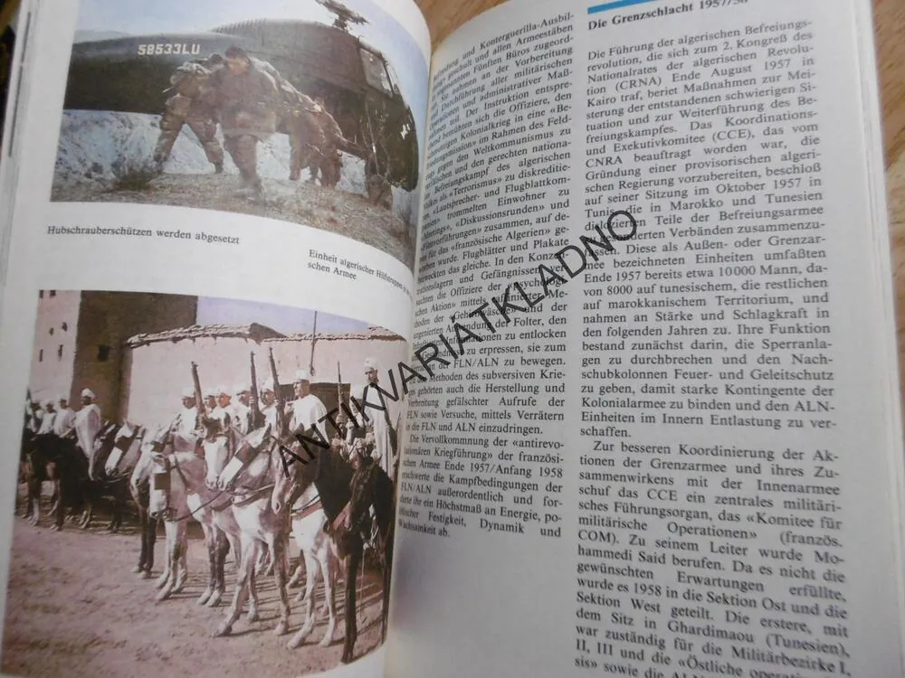 ALGERIEN, NATIONALER BEFREIUNGSKRIEG, NIMSCHOWSKI, NĚMECKY, **an