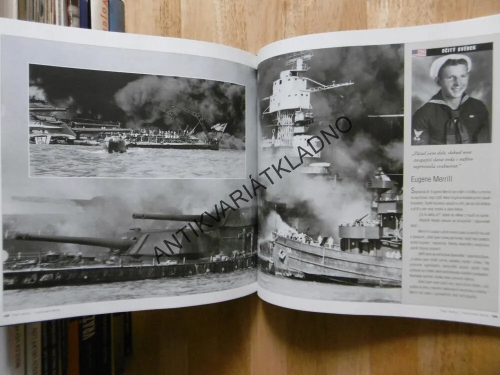 PEARL HARBOR - HOŘKÝ DEN, POTUPY, ILUSTROVANÉ DĚJINY, DAN VAN DER VAT, **an