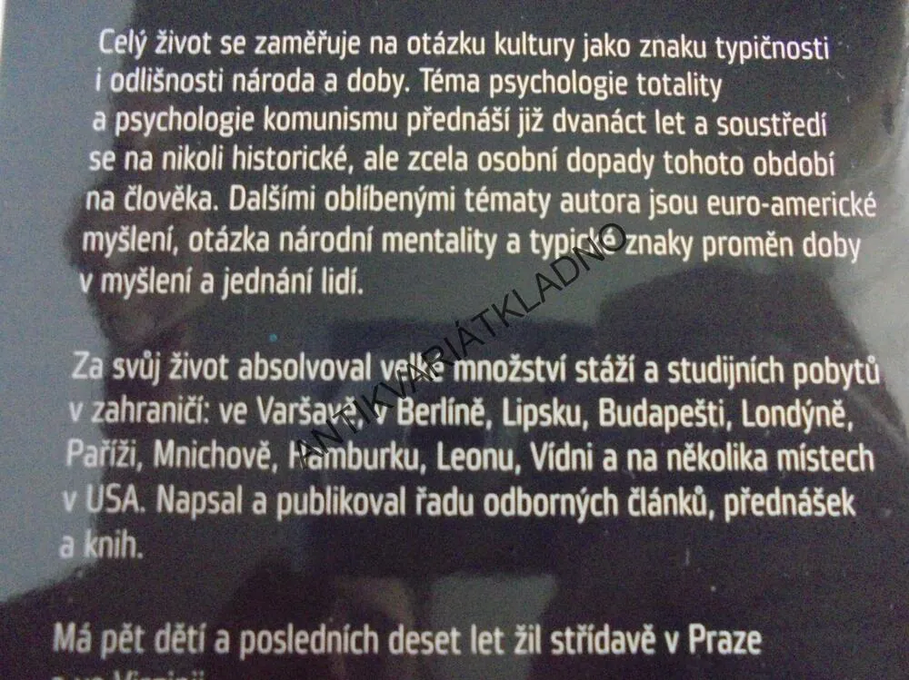PSYCHOLOGIE KOMUNISMU, JINDŘICH KABÁT,