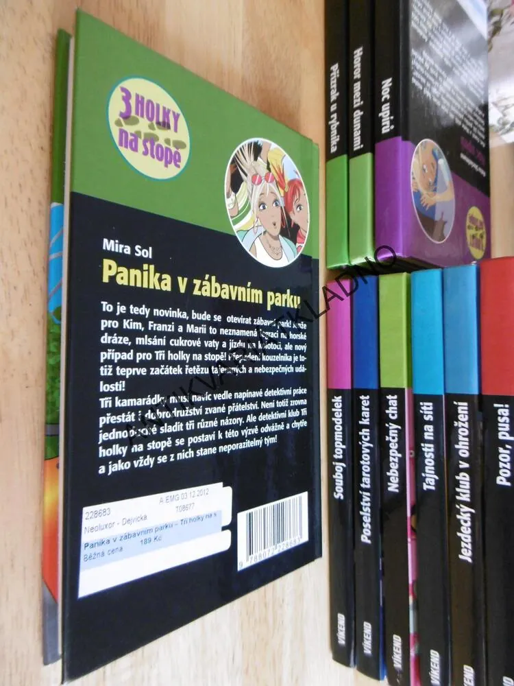 PANIKA V ZÁBAVNÍM PARKU, 3 HOLKY NA STOPĚ, MIRA SOL, **an