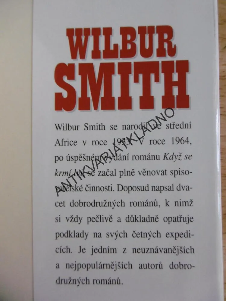 LOVCI DIAMANTŮ, WILBUR SMITH, **an