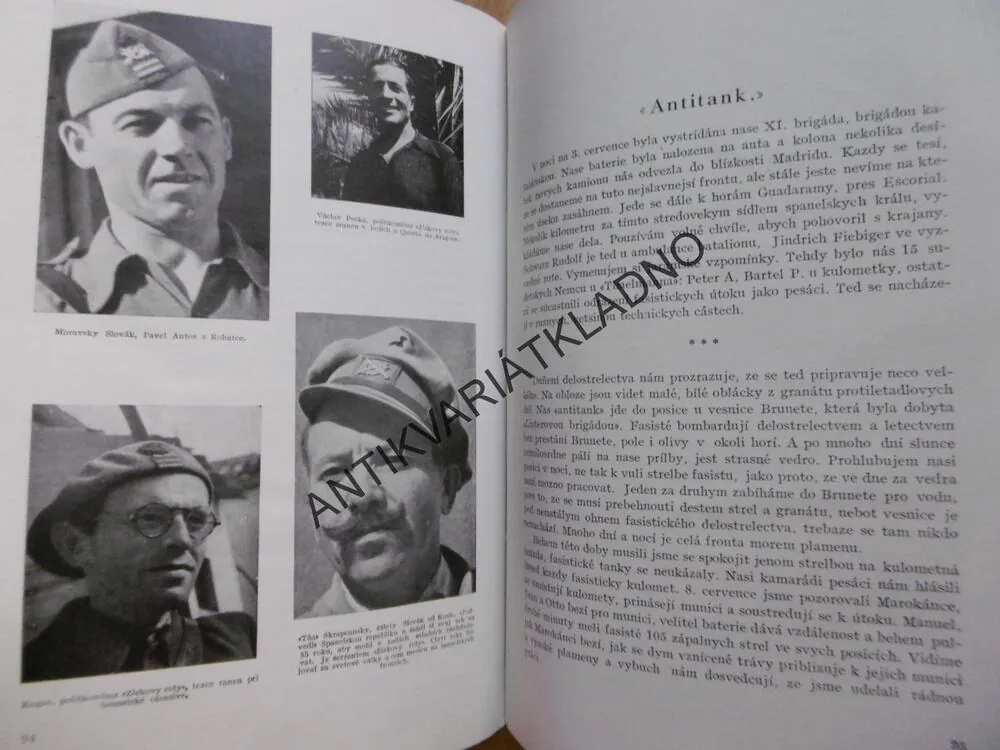 ZA MÍR A SVOBODU, 1937