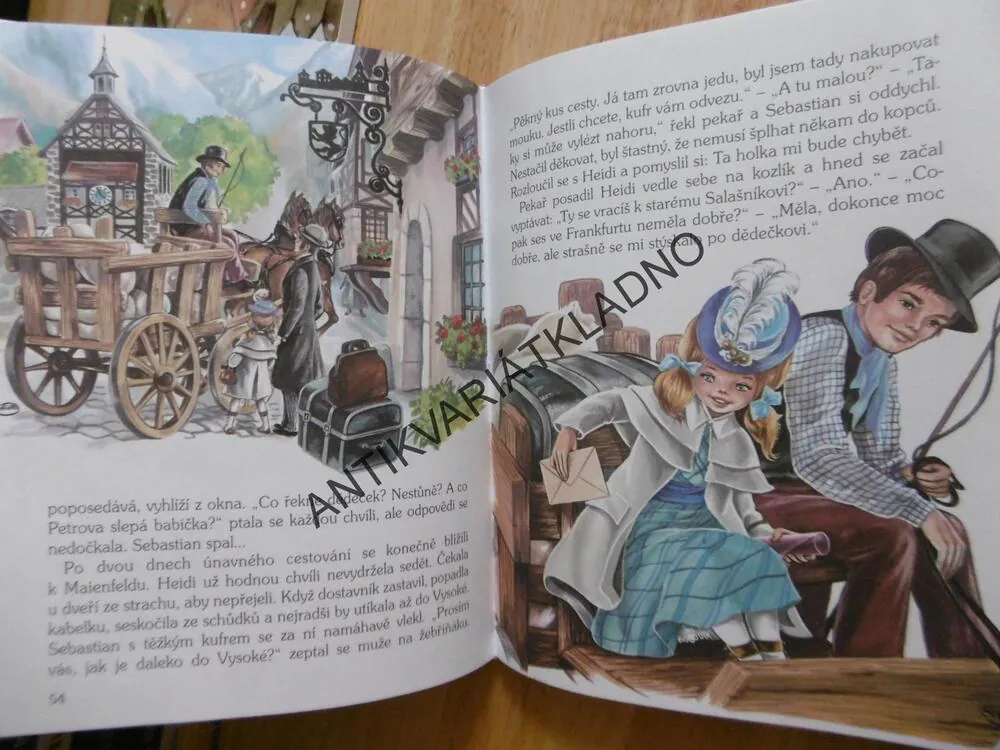 HEIDI, DĚVČÁTKO Z HOR, 