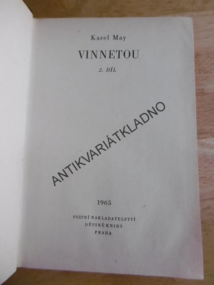 KOD 85/2, VINNETOU, KAREL MAY, BURIAN