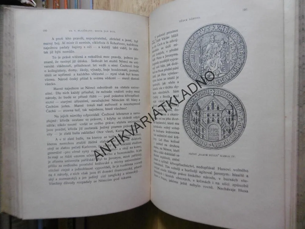 MISTR JAN ŘEČENÝ HUS Z HUSINCE, DR.V. FLAIŠHANS, **an
