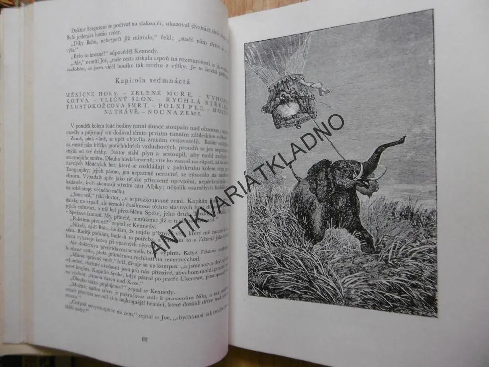PĚT NEDĚL V BALONĚ, JULES VERNE, 1967, **an