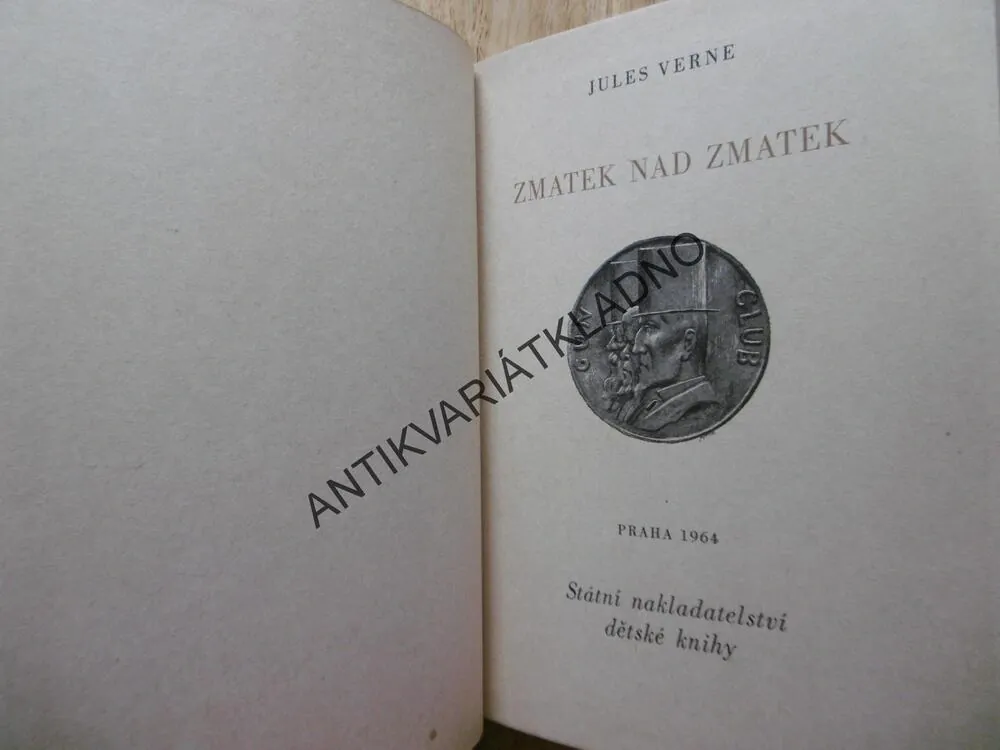 ZMATEK NAD ZMATEK, JULES VERNE, 1964, **an
