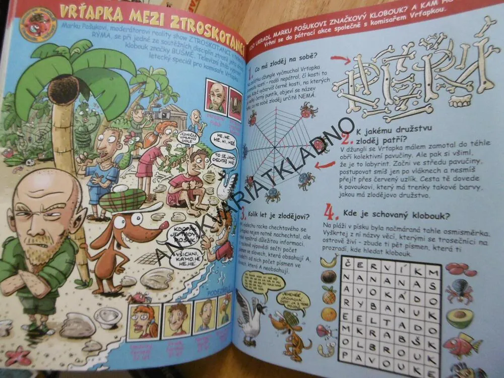 KOMISAŘ VRŤAPKA, PAVLA ETRYCHOVÁ, PETR MORKES, SEBRANÉ SPISY 1., **an