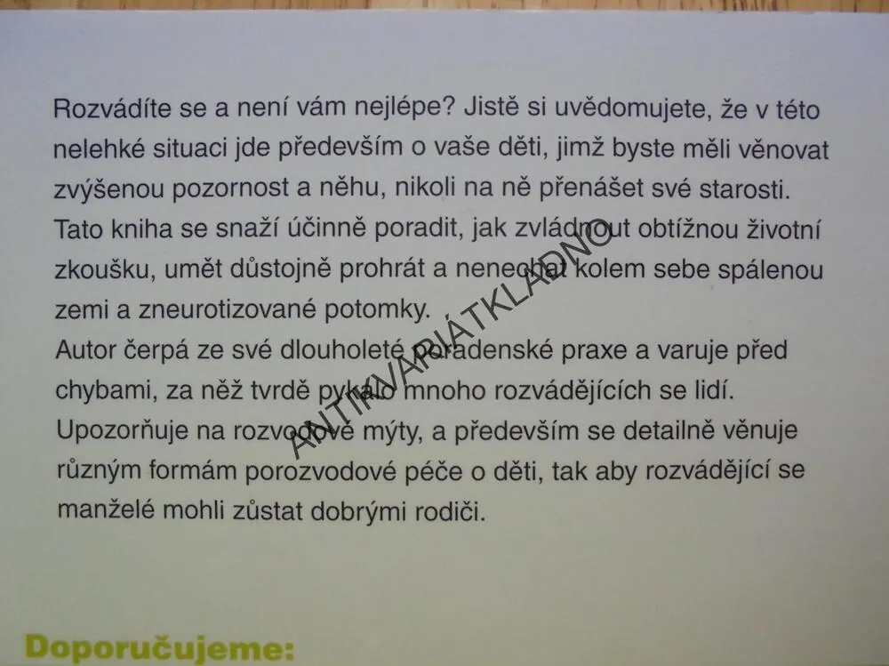 PÉČE O DÍTĚ PO ROZVODU A JEJÍ ÚSKALÍ,ROZVOD,NOVÁK