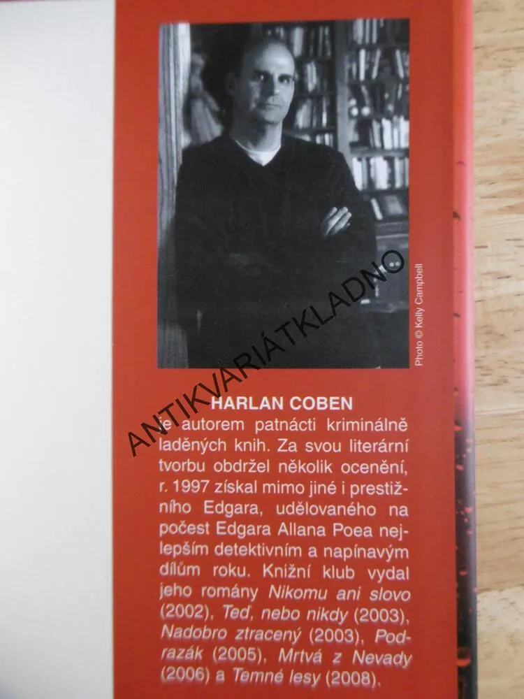 DRŽ SE, HARLAN COBEN. **an