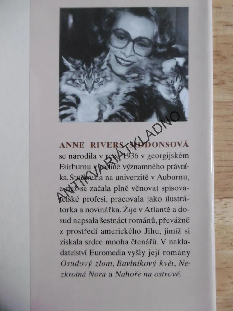 BEZPEČNÉ VÝŠINY, ANNE RIVERS SIDDONSOVÁ, **an