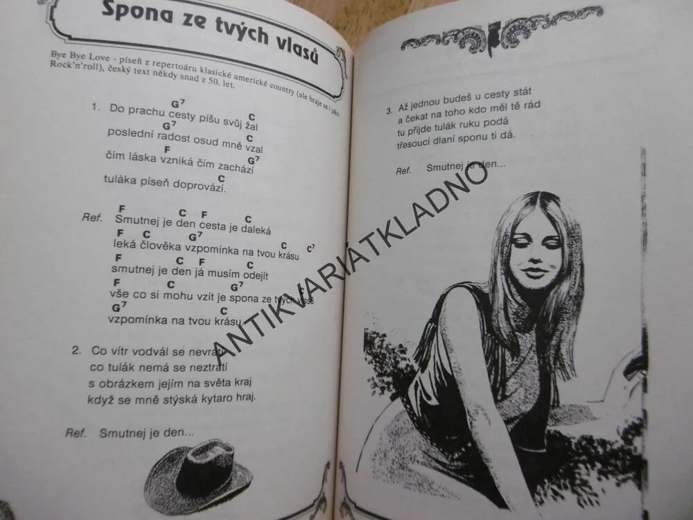 COUNTRY ZPĚVNÍK 2., NOTY, TEXTY,AKORDY, **an